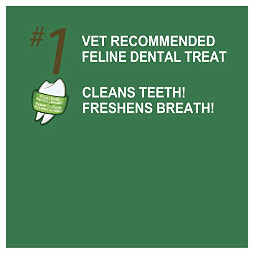 FELINE GREENIES Natural Dental Care Cat Treats 2.5 oz, Chicken
