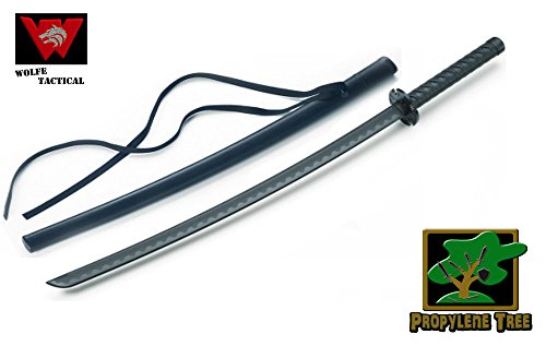 Polypropylene katana sword with sheath - durable practice weapon …