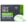 Dove Men+Care Body and Face Bar to Clean and Hydrate Skin Extra Fresh Body and Facial Cleanser More Moisturizing Than…