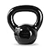 CAP Barbell Black Powder Coated Cast Iron Kettlebell, 50 lb