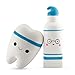 BeYumi Slow Rising Squishy, 1 Pcs Smiley Tooth & 1 Pcs Cartoon Toothpaste Cream Scented Rebound Stress Reliever Toys Charms Soft Squishy Toy