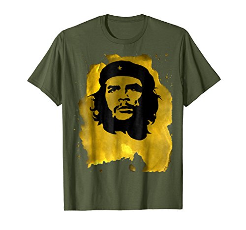 Mens che guevara revolution t-shirt xl olive