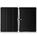 MoKo Samsung Galaxy Tab S 10.5 Case - Ultra Slim Lightweight Smart-shell Stand Cover Case for Samsung Galaxy Tab S 10.5 Inch Android Tablet, BLACK (With Smart Cover Auto Wake / Sleep)