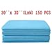 Giantex Dog Pee Pads 150 Count, 30''x30'' Dog Potty Pads, Powerful Absorbency, 5-Layer Design, Leak-Proof Disposable Pet Piddle Training Pad for Medium to Large Dogs Doggie Cats Rabbits