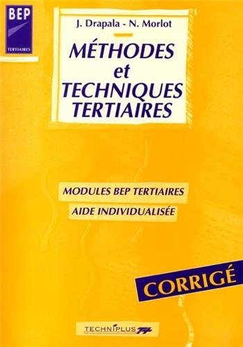 Méthodes et techniques tertiaires