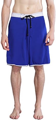 RAIZUP Men's Barracuda Swim Trunks,Quick Dry Casual Swim Shorts without Mesh Lining for Beachwear