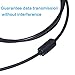 Replacement UC-E6 USB Cable Photo Transfer Cord Compatible with Nikon CoolPix, L, D, P, Series Digital Camera D3300 D750 D7200 Coolpix L340 L32 A10 P520 P500 S6000 S9200 S3300 S9100 and More
