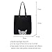 Women Canvas Handbag Meelife Shoulder Bag Cat Big Tote Bag