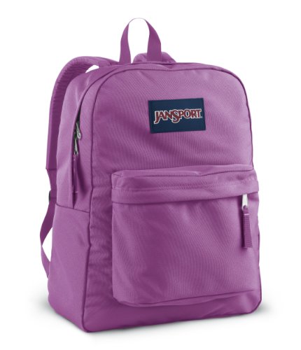 purple jansport backpack