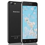Unlocked Cell Phone, Blackview A7 3G 5MP+0.3MP Dual Rear Camera Smartphone 5.0 Inch HD IPS Screen Quad Core 1GB+8GB 2800mAh Battery WCDMA Dual SIM Free (AT&T/T-Mobile) Black