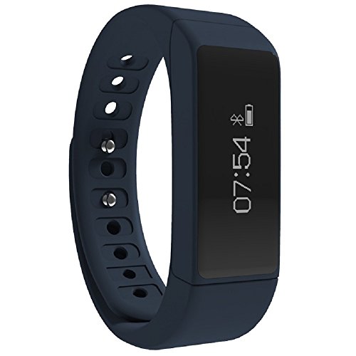 Smart Wristband, elecguru iwown i5 Plus Smart Wristband Bluetooth 4.0 Smartband Smart Band Sleep Monitor Smart Bracelet Waterproof Touch Screen (Blue)
