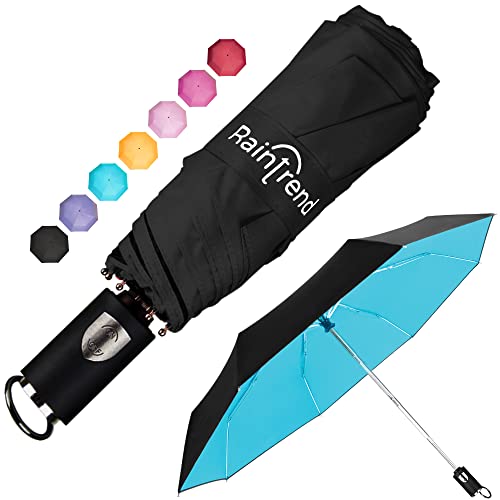 Travel Mini Umbrellas for Rain & Sun UV Protection Compact Folding Automatic Lightweight and Small Сollapsible Windproof Umbrella Women