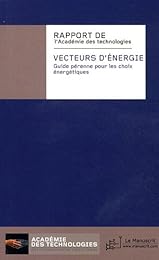 Vecteurs d'énergie