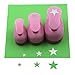 CADY Crafts Punch Set 8mm 15mm 25mm Paper Punches 3pcs/Set (Star)