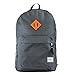 Benteng Unisex Classic Superbreak Lightweight Water Resistant School Backpack | Small and Travel Backpack for Outdoor Sports (Grey)