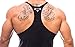 Iwearit Y-Back Muscle Tanktop (Blk-S) MADE in USA