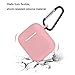 Airpods Case, Coffea AirPods Accessories Shockproof Case Cover Portable & Protective Silicone Skin Cover Case for Apple Airpods Charging Case (Pink)thumb 3