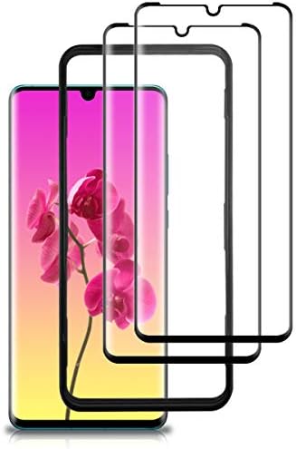 XUEZZQ P30 Pro Screen Protector (2 Pack),3D Tempered Glass/Tray Installation/Scratch Resistant/Anti-Bubble/for Huawei P30 Pro