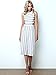 VintageRose Women's Stripe High Waist Wide Leg Long Pants Jumpsuits Rompers