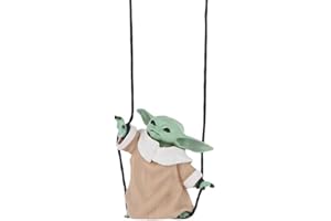 Yoda Car Mirror Hanging Accessories, Car Decoration Charm Pendant,Rear View Mirror Accessories Hanging Cute Anime Swinging Or