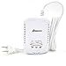 ARIKON Plug-in Combustible Gas Detector Alarm Sensor Gas Leakage Sensor and Battery Back Up