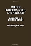 Table of Integrals, Series and Products, Corrected and Enlarged Edition (English and Russian Edition)