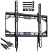 RENTLIV TV Wall Mount Tilting Bracket Low Profile for Most 23-55 inch TVs, up to VESA 400 x 400 mm and 110 LBS. Weight Capacity, fits 16" Wood Studs - Bonus Bubble Level, HDMI Cable, Cable Ties primary