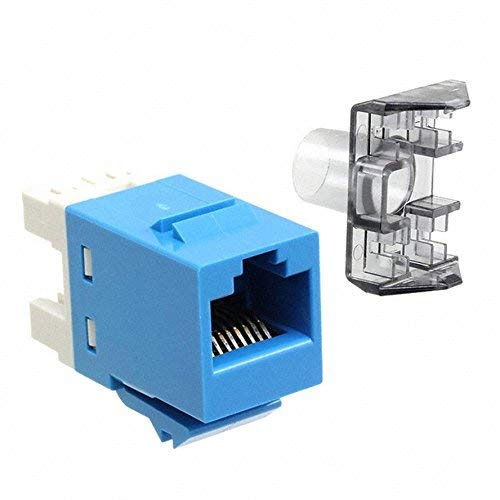 Amp / Tyco Cat6 SL 110 Jack, T568A/B, Blue 13750556 Amazon.ca Tools & Home Improvement