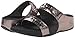 FitFlop Women's Biker Chic Slide Dress Sandal, Pewter, 8 M US