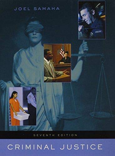 Criminal Justice B00A2TL6NY Book Cover