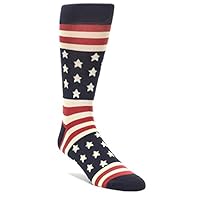 Statement Sockwear Rustic Red Navy American Flag Men