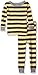 Burt's Bees Baby Baby Boys' Pajamas, Tee and Pant 2-Piece PJ Set, 100% Organic Cotton, Buttercup Buzzing Bee, 12 Months
