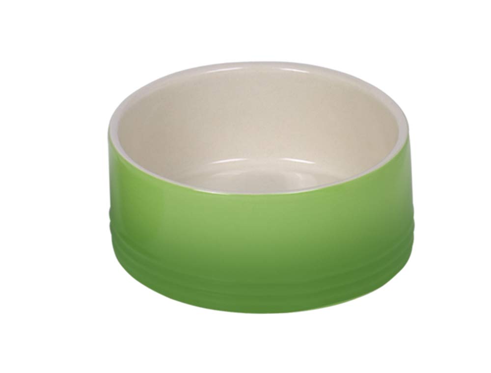 Nobby Ceramic Bowl Gradient Green Diameter 15 x 6 cm 0.55 L Pack of 1
