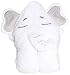 Baby Hooded Towel, Boys Girls Bamboo Elephant | Premium Hypoallergenic Ultra Thick & Soft with Animal Ears | Lasts Through Washes, Fast Dry, Extra Absorbent Toddler, Infant Baby Bath Towels with Hood