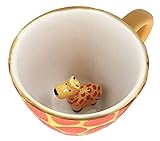 Surprise Giraffe Coffee Cup Mug with Baby Giraffe Inside - 17 Oz