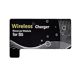 Ultra-thin 0.5mm Qi Standard Wireless Charging Receiver Module for Samsung Galaxy S5 G900 - Black