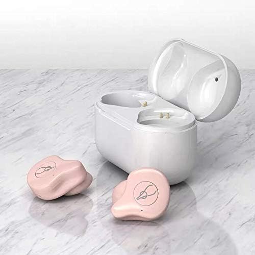 Sabbat X12 PRO 3D Clear Sound True Wireless Earbuds Blutooth 5.2 TWS Stereo Earphones A week's Endurance with Built-in Mic and Charging Case for iPhone, Samsung, iPad, Android(Cherry Blossoms)