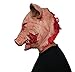 Gmasking 2018 Latex Scary Butcher Pig Head Mask for Halloween Costume Party
