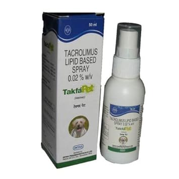 Intas Takfa Pet Spray - 50ml BY JOLLY AND CUTIE PETS (PACK OF 1)
