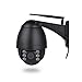 HooToo Wireless Camera IP Camera HD 960P Surveillance/Security Indoor/Outdoor Camera Pan/Tilt/Zoom Wifi P2P plug/play for PC Mac Smart Phone IR Night Vision Waterproof Metal Shell Black