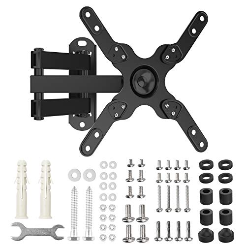 image for PERLESMITH Full Motion TV Wall Mount Bracket for Most 13-39 Inch TVs &