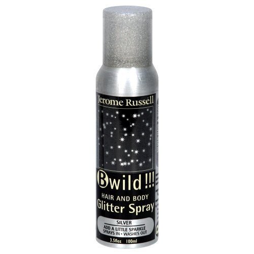 Jerome Russell B-Wild Glitter Spray Silver