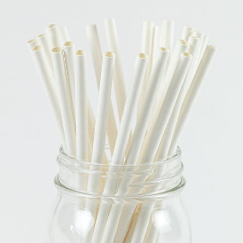 Nammaboomi Bio-Degradable Paper Straws, 7 MM Diameter (130)