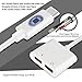 USB C to 3.5mm Audio Adapter, HiMusic 2 in 1 USB Type C Male to 3.5mm Female Stereo Earphone Dongle and Charging Adapter Compatible with Google Pixel 4/3/2XL,Galaxy S20+/Note 10/10+ and More(White)