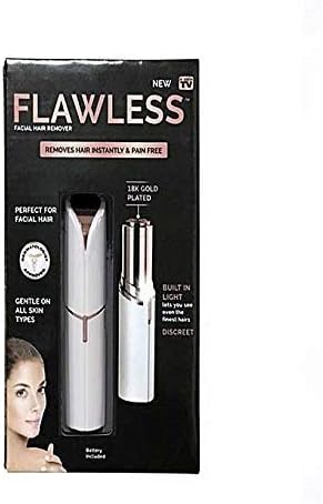 Digital Payback Fitscore Flawless Wax Finishing Touch Hair Remover Epilator Razor for Women (White)