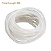 uxcell a16031400ux0165 3 mm x 5 mm Silicone Translucent Tube Water Air Pump Hose Pipe, 16' Long, 0.12