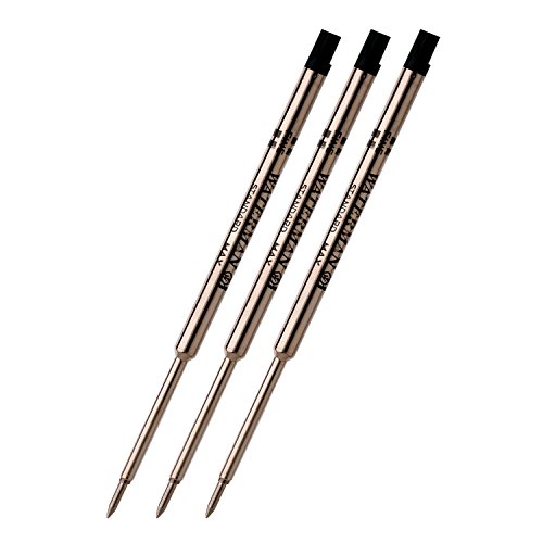 Waterman ballpoint pen refill, fine point, black ink, p…
