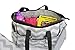 NimNik Baby Premium Diaper Tote Bag Chevron w/ Changing Mat, Designer Diapers Bag for Girls Boys Twins, Shower Gifts for Mom Dad
