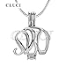 NY Jewelry 3 Pieces 925 Sterling Silver Elephant Pendants for Pearl, Design Pearl Cage Pendants for Women Jewelry
