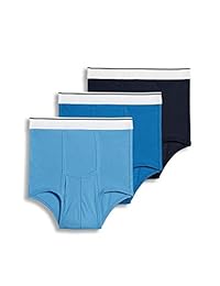 Jockey trusa para hombre, paquete con 3 unidades, L, Azul